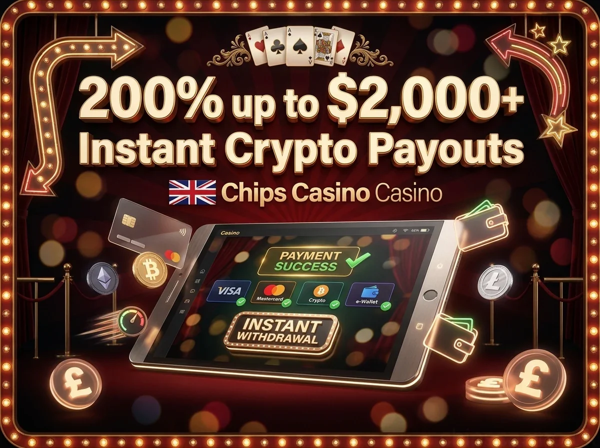 200% up to $2,000+ Instant Crypto Payouts