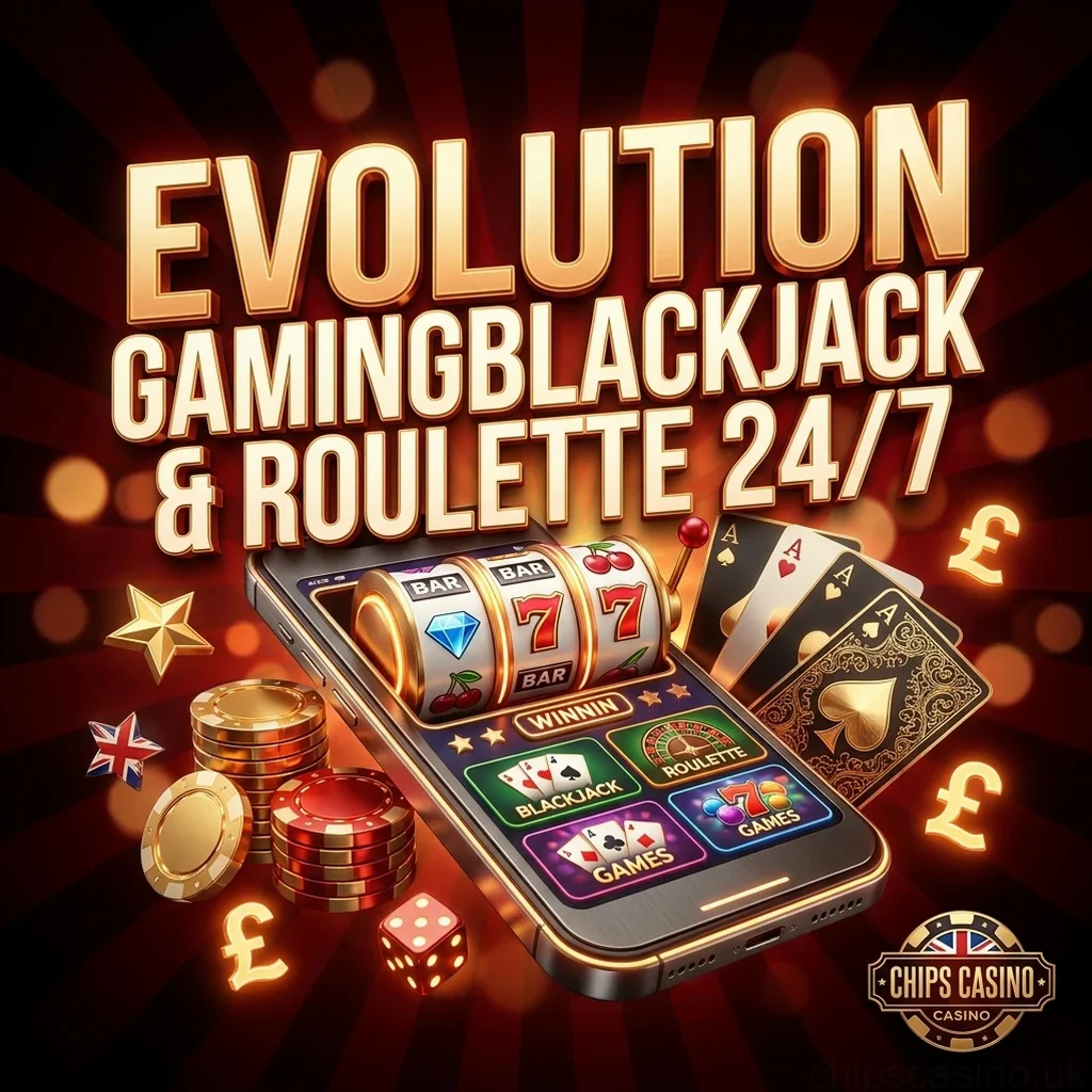 Evolution GamingBlackjack & Roulette 24/7